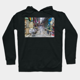 Jerusalem Old City alley Hoodie